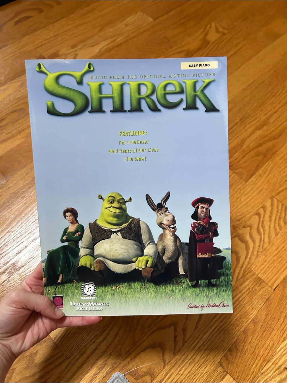 Shrek Sheet Music Book